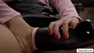 Just hide under the table and suck my cock