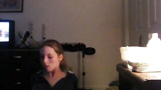 Dancing Busty Blonde on Webcam