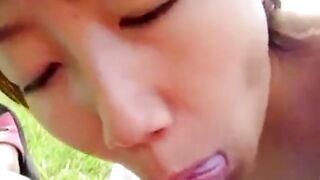 Amateur Asian Relaxing Blowjob