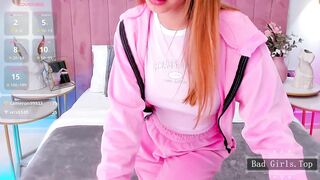 Super slim fit teen with super hot natural big boobs