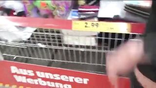 Anal Adventure in a Supermarket with a Hot Babe