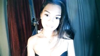 Very petite skinny booty small tits asian web teen show