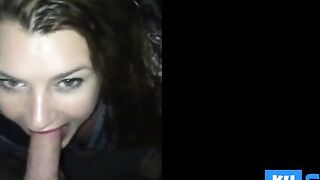Amateur Sexy Girl Gives Blowjob and Takes Cum in Mouth