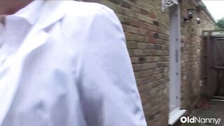 Blonde Mature Doctor And Two Sexy Blondes In Erotic Threesome