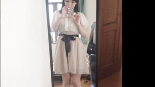 Big Booty Korean Babe with Huge Tits
