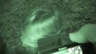 Pipe dans les bois - French Blonde MILF Blowjob
