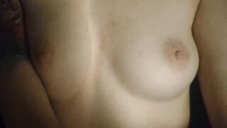 Oiled Massage and Caressed Sweet Nipples Solo Webcam Show