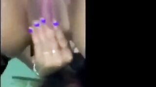 Natasha Clayton Masturbates in Lingerie at Home