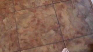 American Amateur Misty's Oral Creampie in Burgundy Sweats