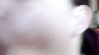 American Amateur Misty's Oral Creampie in Burgundy Sweats