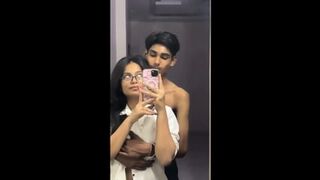 Sexy Horny Indian GF Sucking BF Dick In Hotel Room