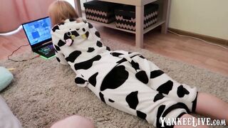 Redhead Russian Teen's Anal Orgy