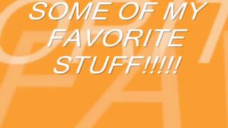 My Favorite Amateur Things!