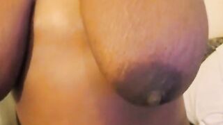 Jamaican Aunt Maury with Big Natural Tits