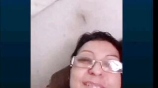 Brazilian MILF Flashes on Webcam