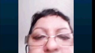 Brazilian MILF Flashes on Webcam