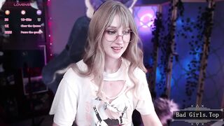 Very petite skinny blonde small tits stocking anime teen