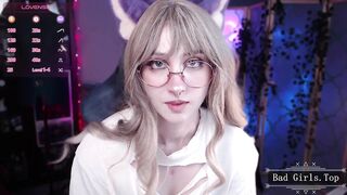 Very petite skinny blonde small tits stocking anime teen