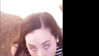 Real Amateur Outdoor Blowjob