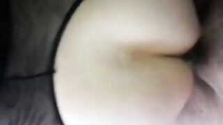 French Mature Couple's Quick Doggy Style