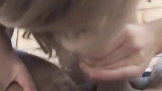 American MILF Gives an Amazing Blowjob