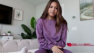 I Pull Up My Sweater So My Stepbrother Will Take My Virginity