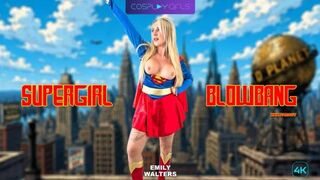 CosplayXGirls - Emily Walters - Supergirl Blowbang