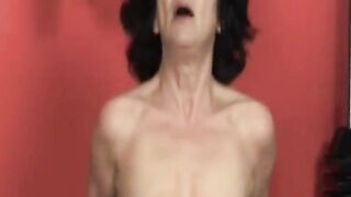 Hairy Granny Gets Naughty at the Gym with a Young Stud