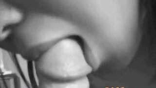 Asian Amateur Blowjob Close-Up