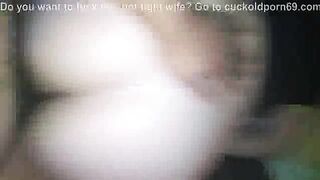 Cuckold Watches Hot MILF Black Fucked
