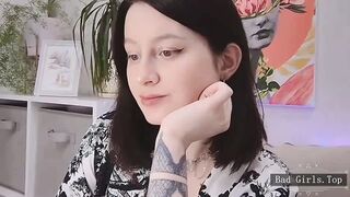 Chubby tattooed very pretty huge tits teen babe