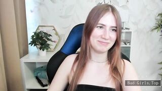 Petite web teen with very cute natural big tits