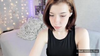 Very petite booty teen with very cute natural big tits