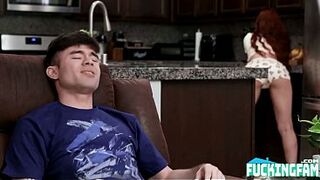 Clan Boy Fantasize About Hot Ass Stepsis Scarlette Moon