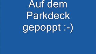 Deutsche Schülerin wird Outdoor im Parkhaus hart durchgenommen!