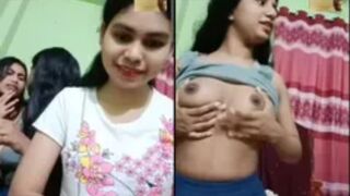 Two Friend Fun In Home