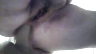 Hairy BBW Anal Dildo Webcam Show