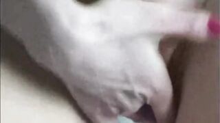 Russian Babe Squirts with Fisting and Dildo