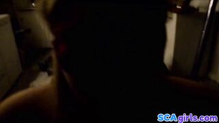 Kinky danske pars BDSM Blowjob Session