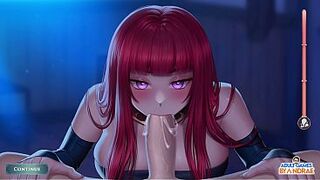 WANDERER: Broken Bed Gameplay Part 2 — Nighttime Blowjob by Isabella