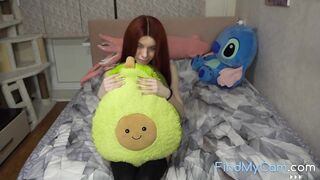 Redhead Step-Sis with a Big Ass Seduces Her Step Bro