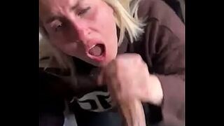 The slut want some hot cum