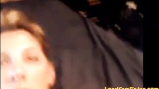 Amateur Couple's POV Facial Show