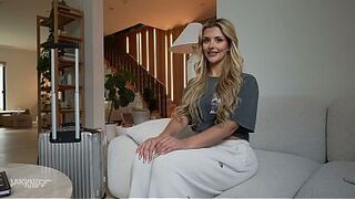 British Au Pair Gets Fucked While My Wife is at Work - Bambi Brooks