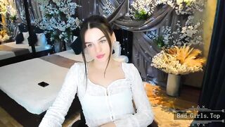 Super slim small tits but booty ass sweety brunette teen
