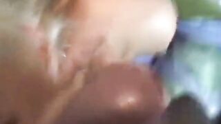 Blonde MILF Titty-Fucked and Covered in Cum