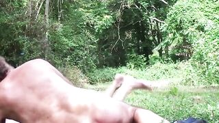 Natural Amateur Orgasm in Public
