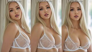 Jexon Fire White Lingerie Tease