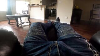 Roommate Creampie: She Sneakily Removes the Condom During Sex
