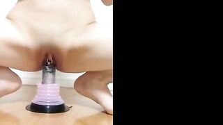 Japanese Amateur Girl, A.J.M 50, Masturbates